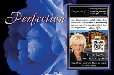 Motivational Monthly Postcard sample design
