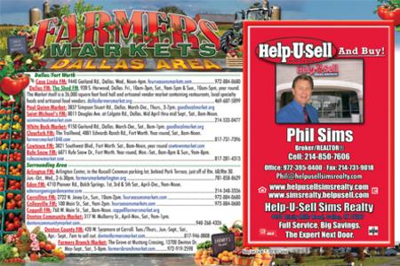 Dallas Keep'em Card postcard design