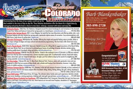 Denver Keep'em Card monthly postcard design