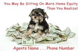 Home value postcard design sample